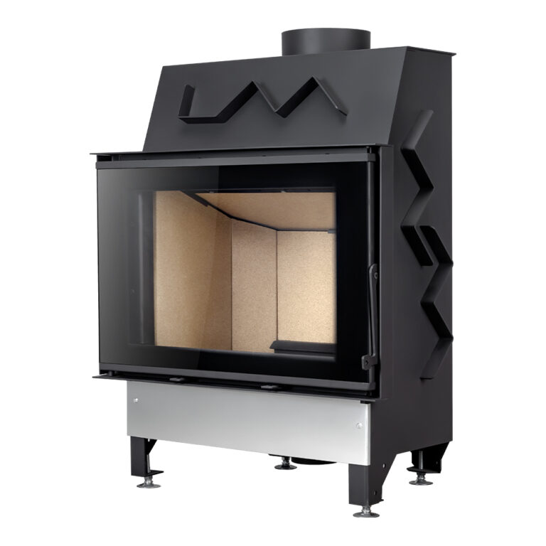 Prywatne: Wkład kominkowy powietrzny LUMINA 12 wermikulit – Lewa strona, Prawa strona