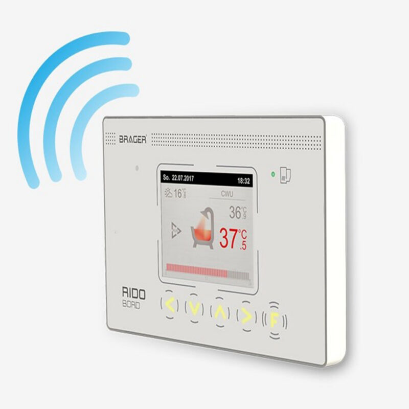 Bezprzewodowy panel pokojowy Rido Bord 161