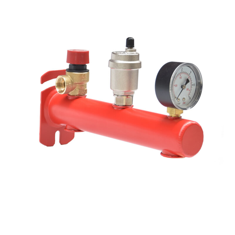 Grupa bezpieczeństwa c.o. 3 bar z wyposażeniem