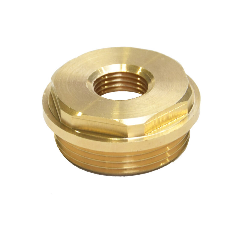 Mosiężny korek redukcyjny z uszczelką DN 32/DN 15