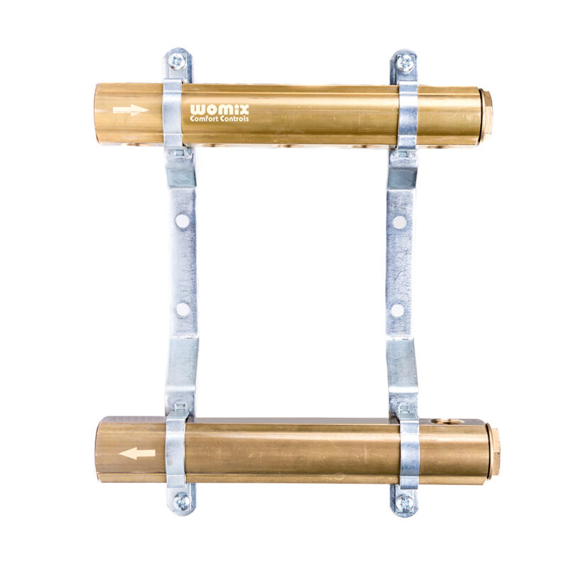 Mosiężny rozdzielacz centralnego ogrzewania CM 5F