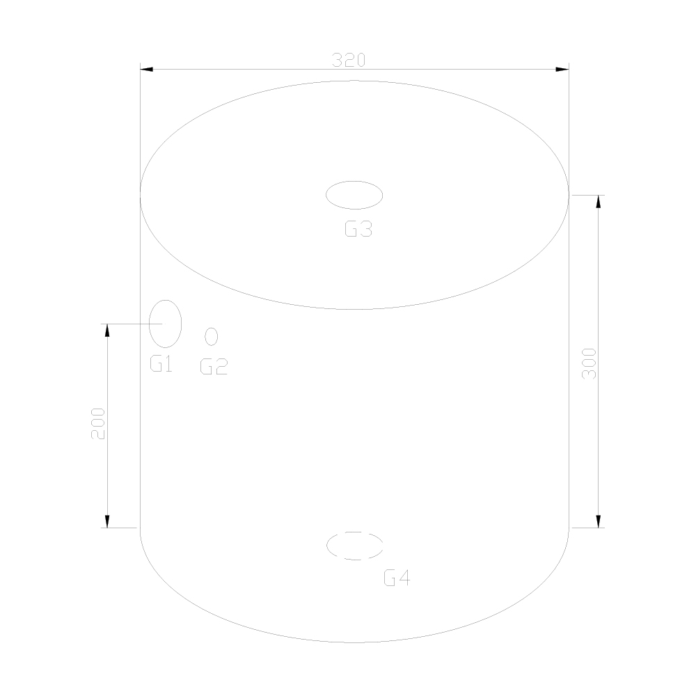 Naczynie przelewowe okrągłe 20l LAVA