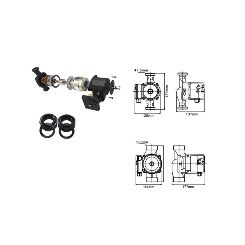 Pompa IBO OHI PRO 25-40/180