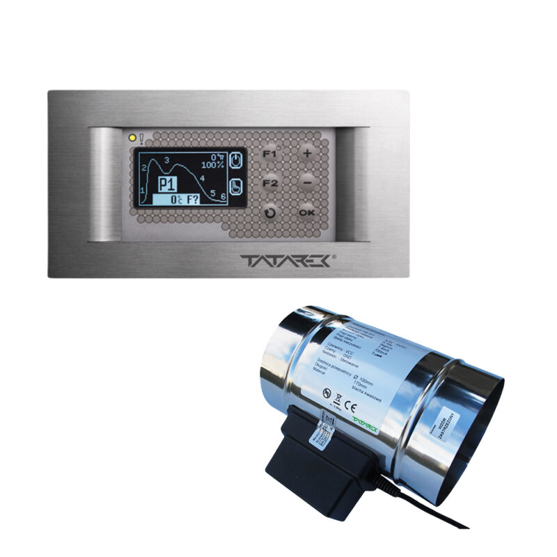Sterownik RT-08 OM Grafik do kominków powietrznych