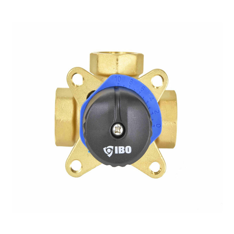 Zawór trzydrogowy mieszająco-rozdzielczy IBO MIX 3 / DN25