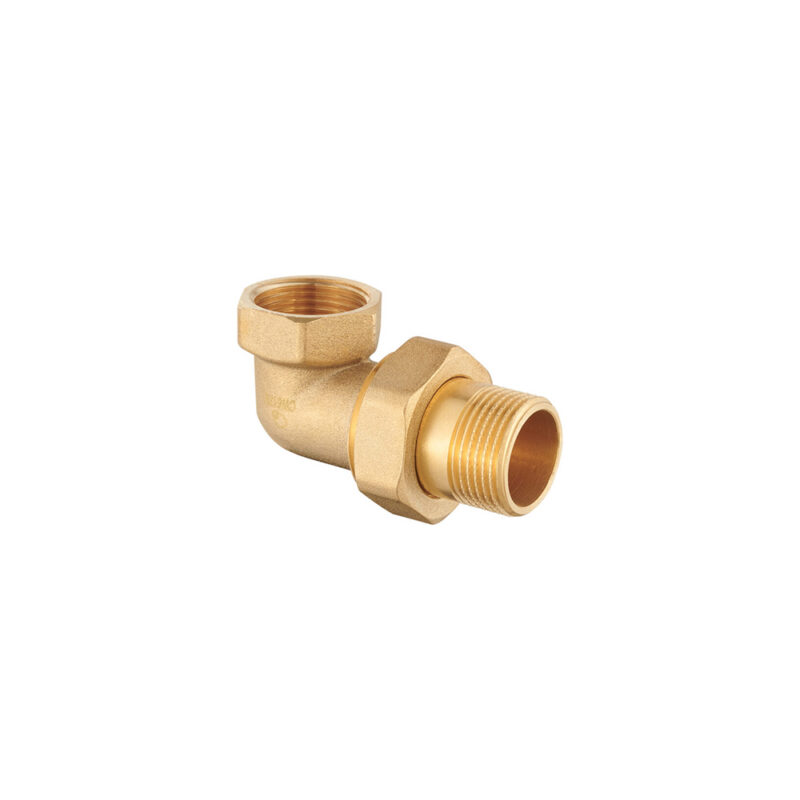 Śrubunek  kątowy mosiężny 1