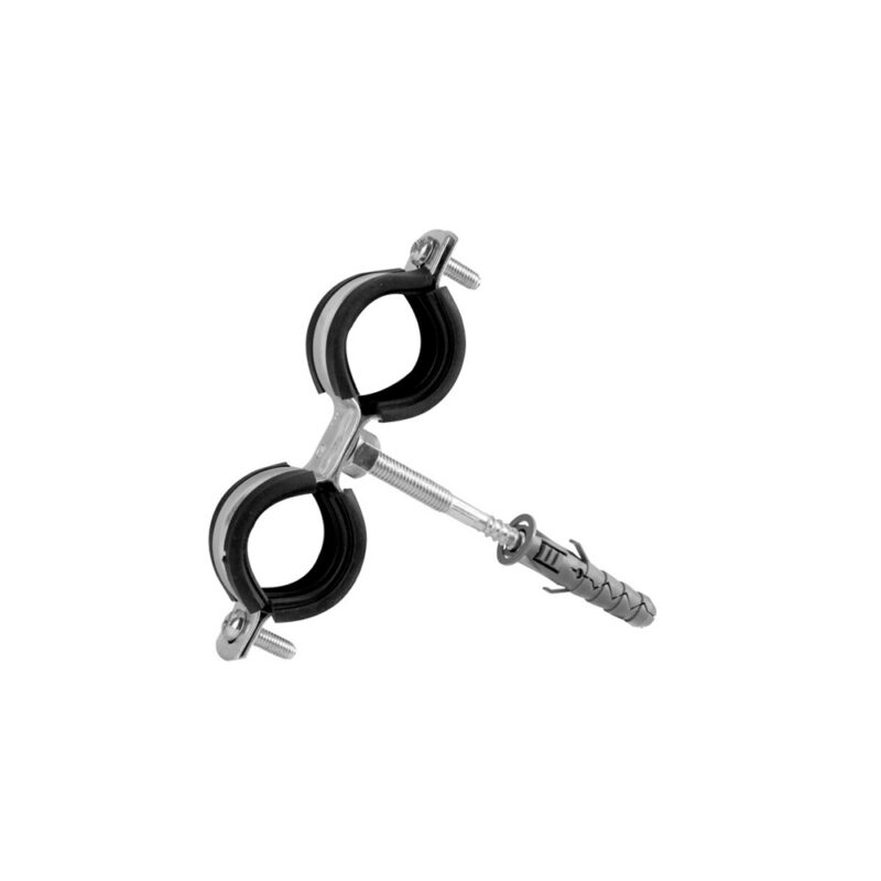 Obejma stalowa 3/8 podwójna