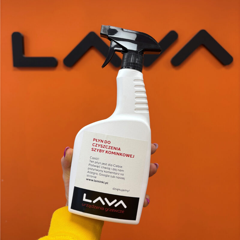 Płyn do czyszczenia szyb kominkowych 500 ml.