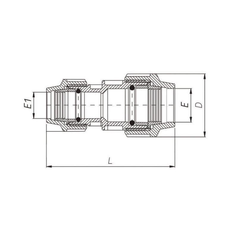 Złączka redukcyjna 40×32 mm