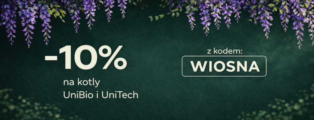 Wiosenna promocja 10% na koty i produkty UniTech z kodem rabatowym WIOSNA