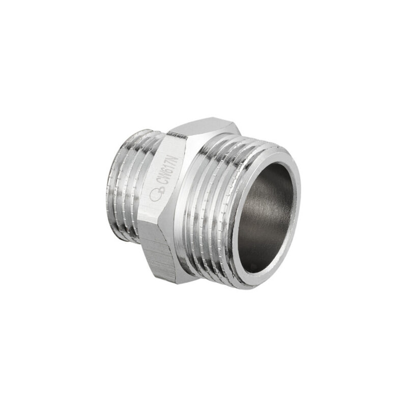 Nypel redukcyjny 1/2-3/8 chrom