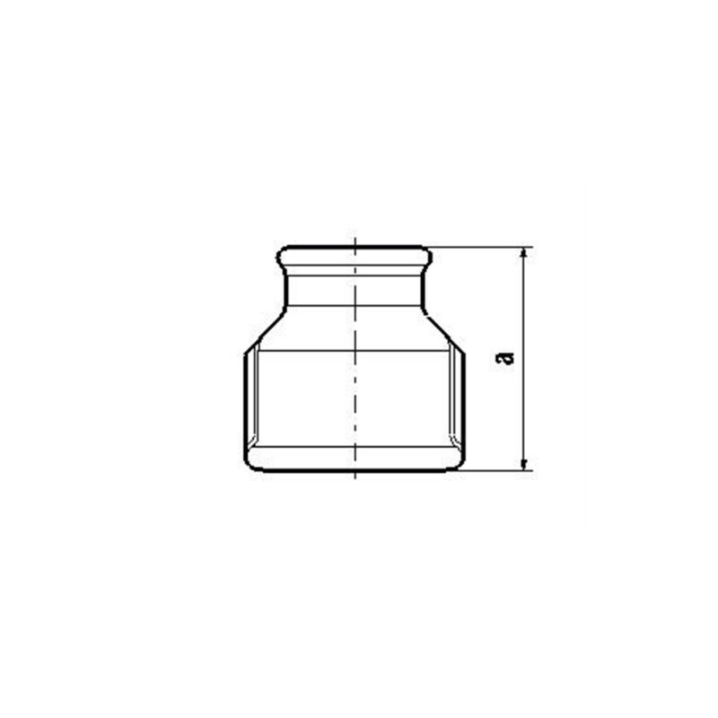 Mufa redukcyjna 1×3/4