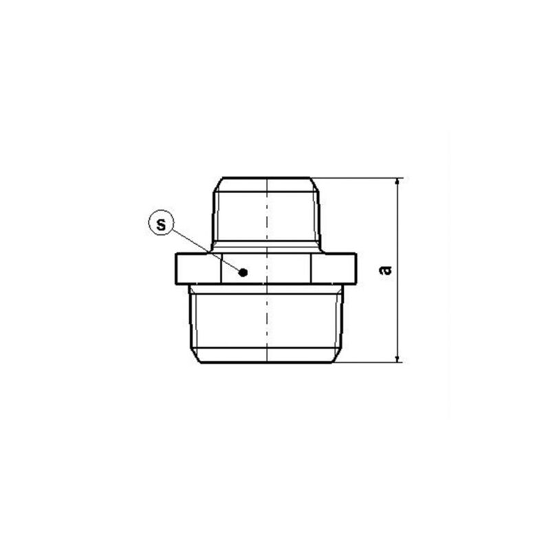Nypel redukcyjny 1/2×3/8