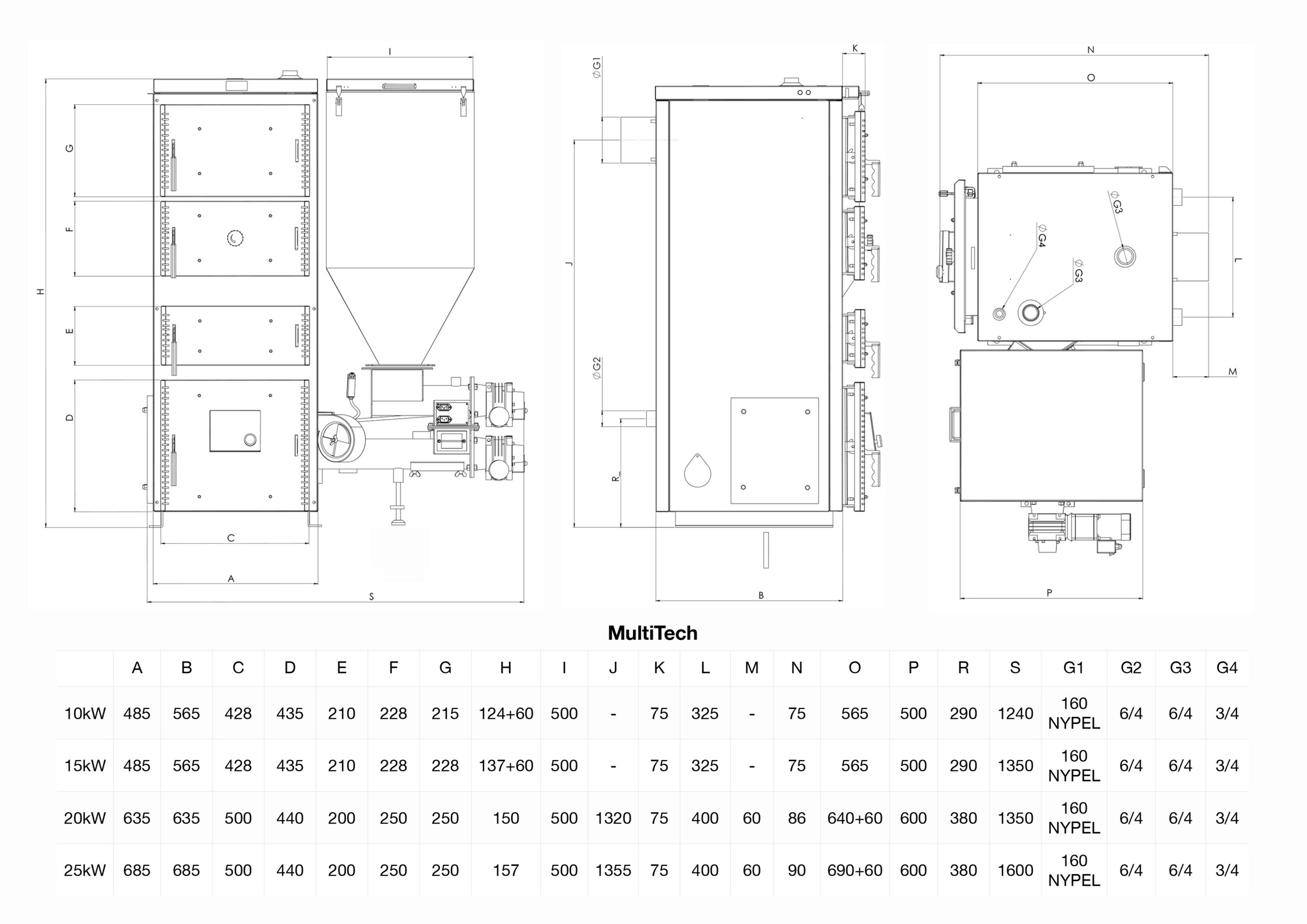 Kocioł MultiTech 15kW